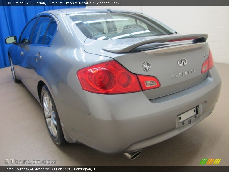 Platinum Graphite Metallic / Graphite Black 2007 Infiniti G 35 Sedan