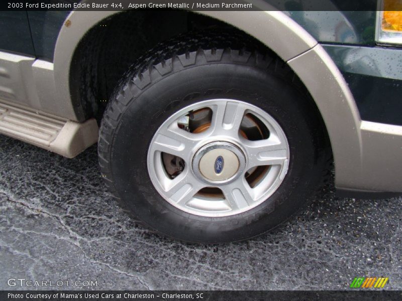 Aspen Green Metallic / Medium Parchment 2003 Ford Expedition Eddie Bauer 4x4