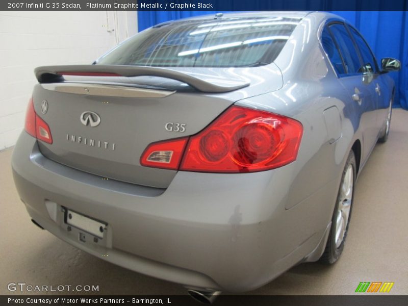 Platinum Graphite Metallic / Graphite Black 2007 Infiniti G 35 Sedan