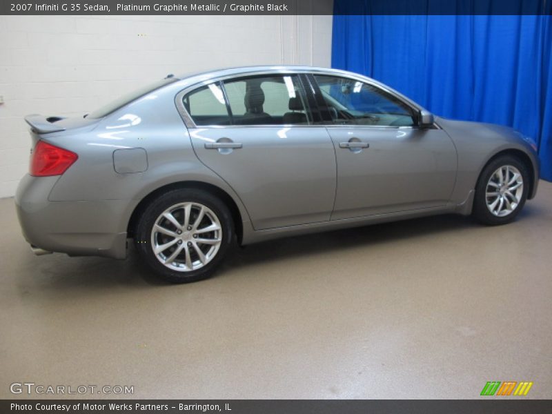 Platinum Graphite Metallic / Graphite Black 2007 Infiniti G 35 Sedan