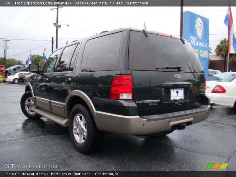 Aspen Green Metallic / Medium Parchment 2003 Ford Expedition Eddie Bauer 4x4