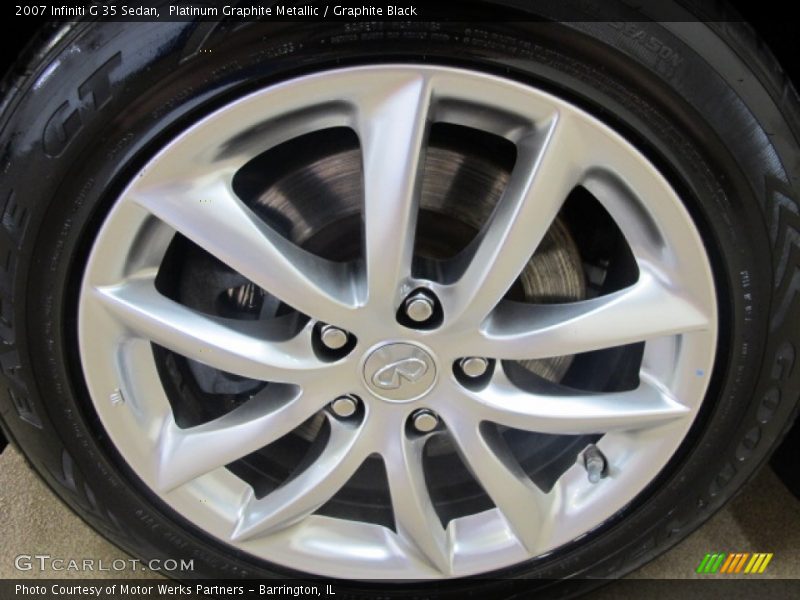 Platinum Graphite Metallic / Graphite Black 2007 Infiniti G 35 Sedan