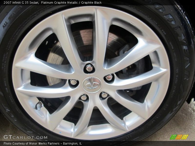 Platinum Graphite Metallic / Graphite Black 2007 Infiniti G 35 Sedan