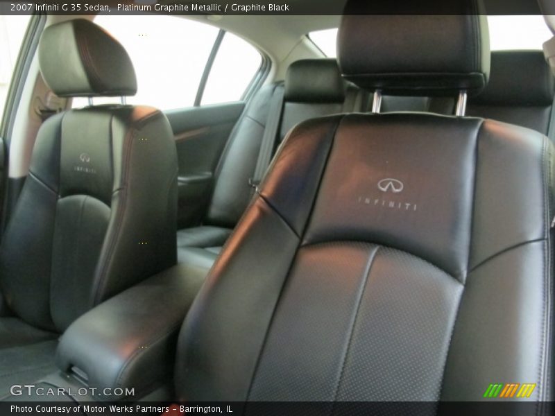 Platinum Graphite Metallic / Graphite Black 2007 Infiniti G 35 Sedan