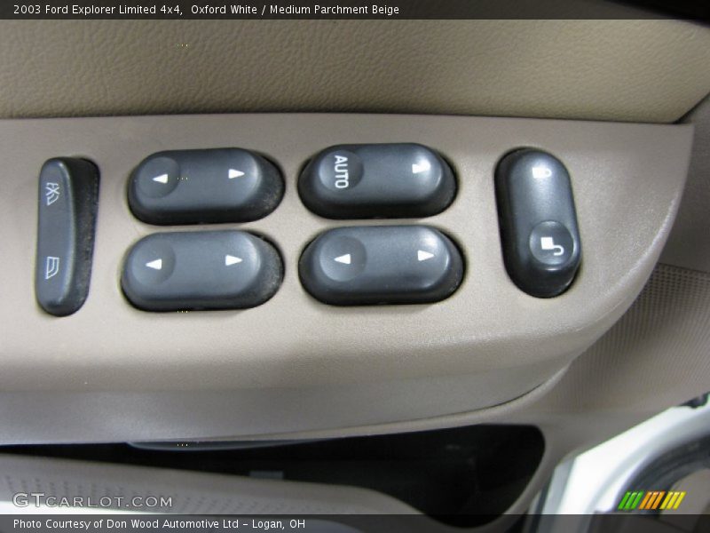 Oxford White / Medium Parchment Beige 2003 Ford Explorer Limited 4x4