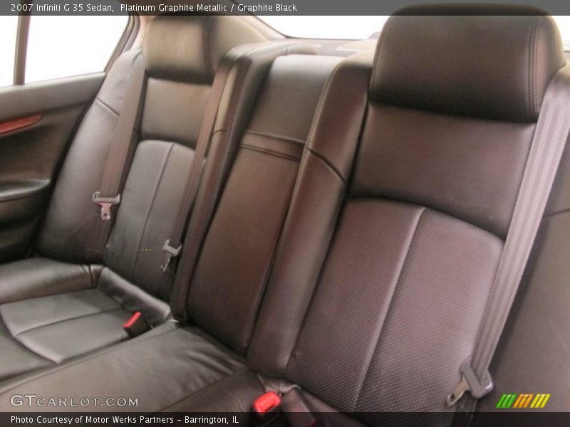 Platinum Graphite Metallic / Graphite Black 2007 Infiniti G 35 Sedan