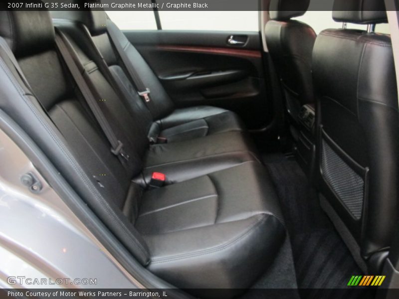 Platinum Graphite Metallic / Graphite Black 2007 Infiniti G 35 Sedan