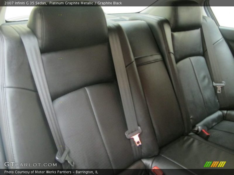 Platinum Graphite Metallic / Graphite Black 2007 Infiniti G 35 Sedan