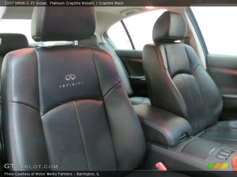 Platinum Graphite Metallic / Graphite Black 2007 Infiniti G 35 Sedan
