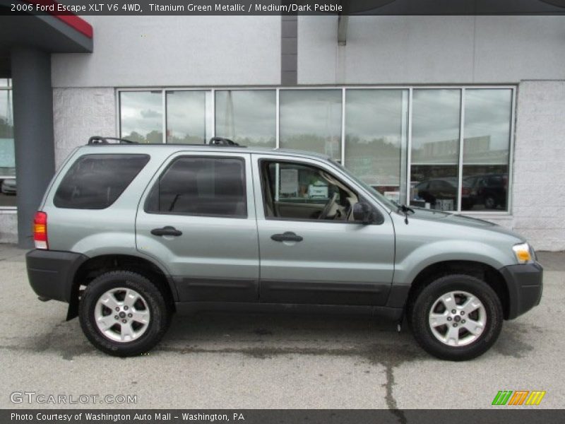 Titanium Green Metallic / Medium/Dark Pebble 2006 Ford Escape XLT V6 4WD
