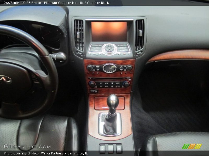 Platinum Graphite Metallic / Graphite Black 2007 Infiniti G 35 Sedan