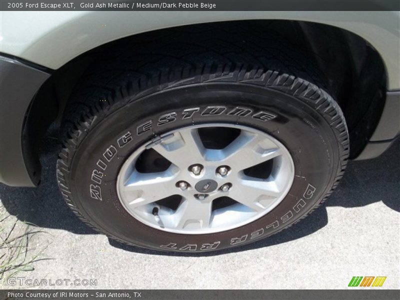 Gold Ash Metallic / Medium/Dark Pebble Beige 2005 Ford Escape XLT
