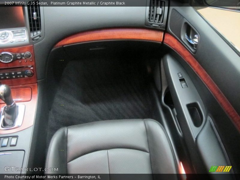 Platinum Graphite Metallic / Graphite Black 2007 Infiniti G 35 Sedan
