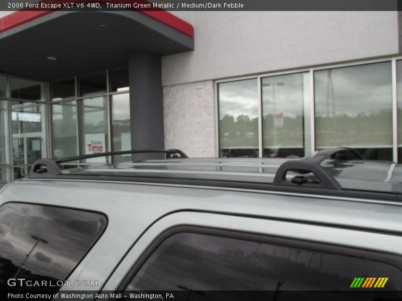 Titanium Green Metallic / Medium/Dark Pebble 2006 Ford Escape XLT V6 4WD