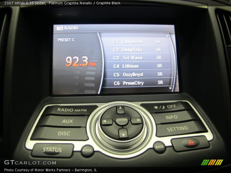 Platinum Graphite Metallic / Graphite Black 2007 Infiniti G 35 Sedan