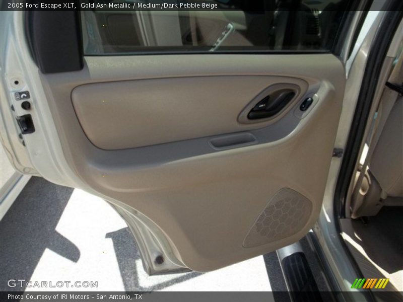 Gold Ash Metallic / Medium/Dark Pebble Beige 2005 Ford Escape XLT
