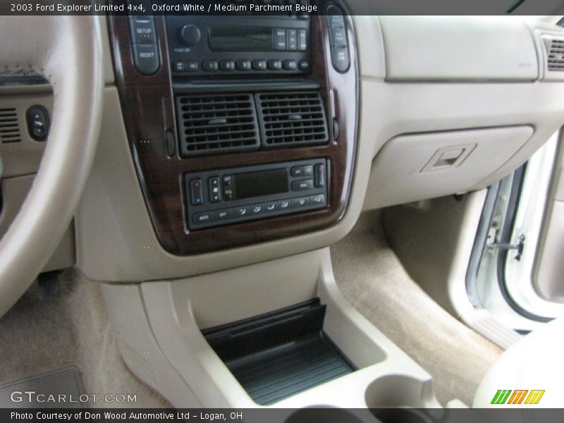 Oxford White / Medium Parchment Beige 2003 Ford Explorer Limited 4x4
