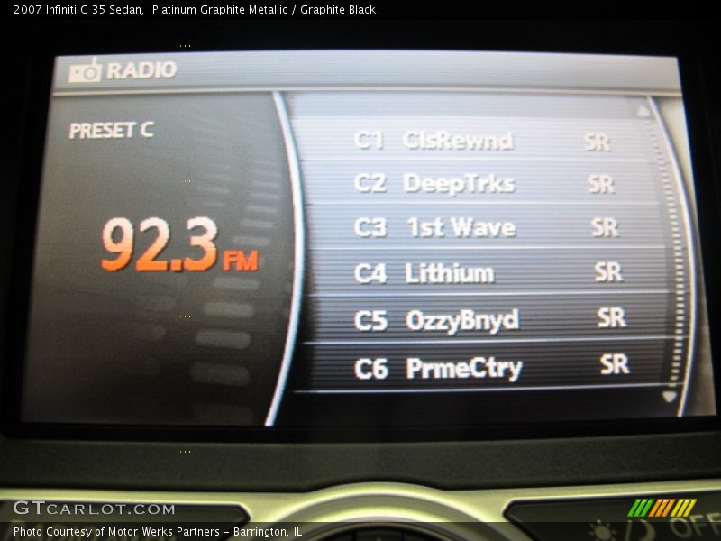 Platinum Graphite Metallic / Graphite Black 2007 Infiniti G 35 Sedan