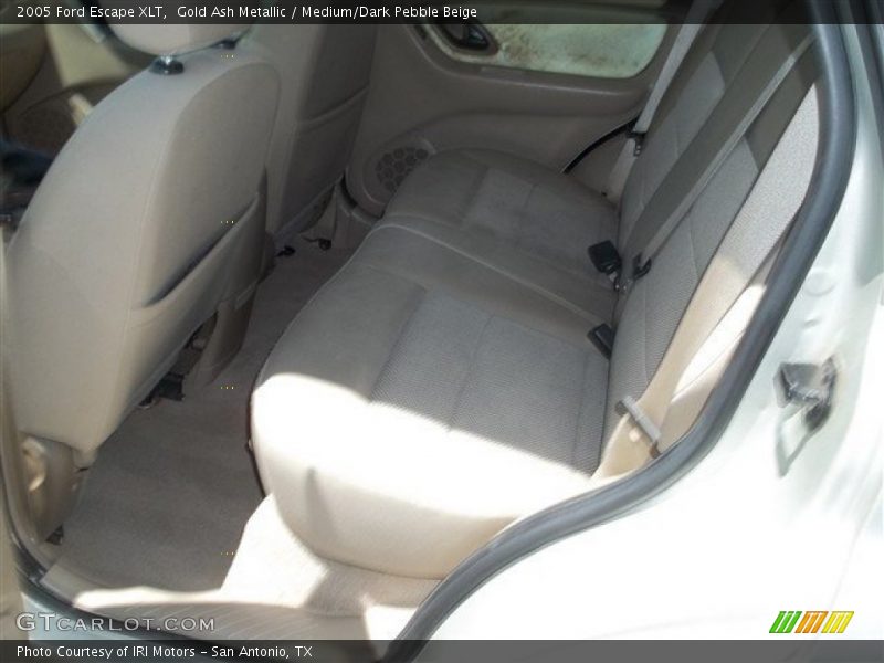 Gold Ash Metallic / Medium/Dark Pebble Beige 2005 Ford Escape XLT