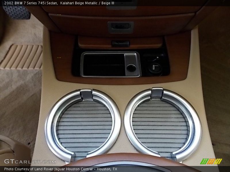 Kalahari Beige Metallic / Beige III 2002 BMW 7 Series 745i Sedan