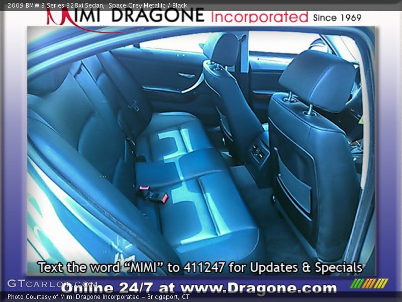 Space Grey Metallic / Black 2009 BMW 3 Series 328xi Sedan