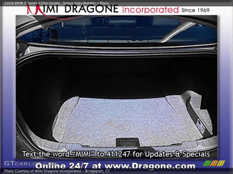 Space Grey Metallic / Black 2009 BMW 3 Series 328xi Sedan