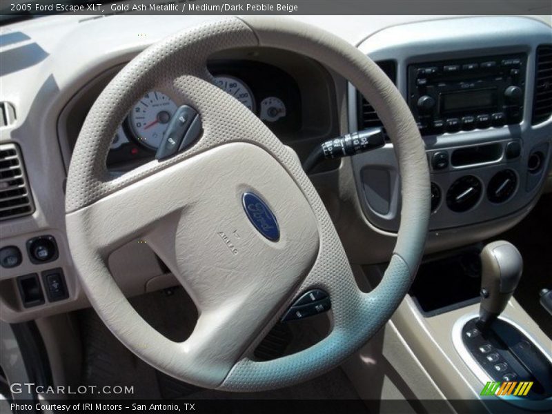 Gold Ash Metallic / Medium/Dark Pebble Beige 2005 Ford Escape XLT