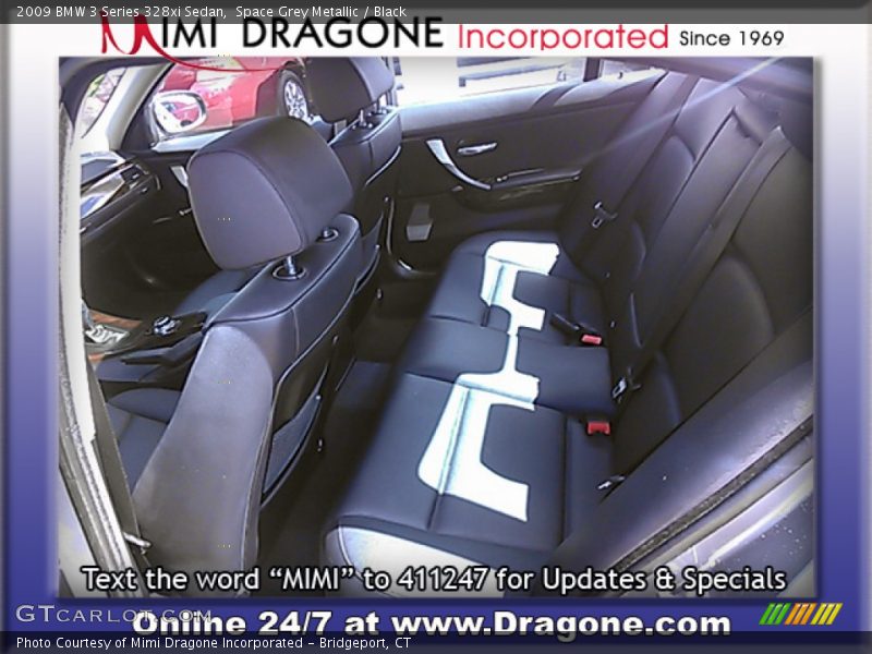 Space Grey Metallic / Black 2009 BMW 3 Series 328xi Sedan