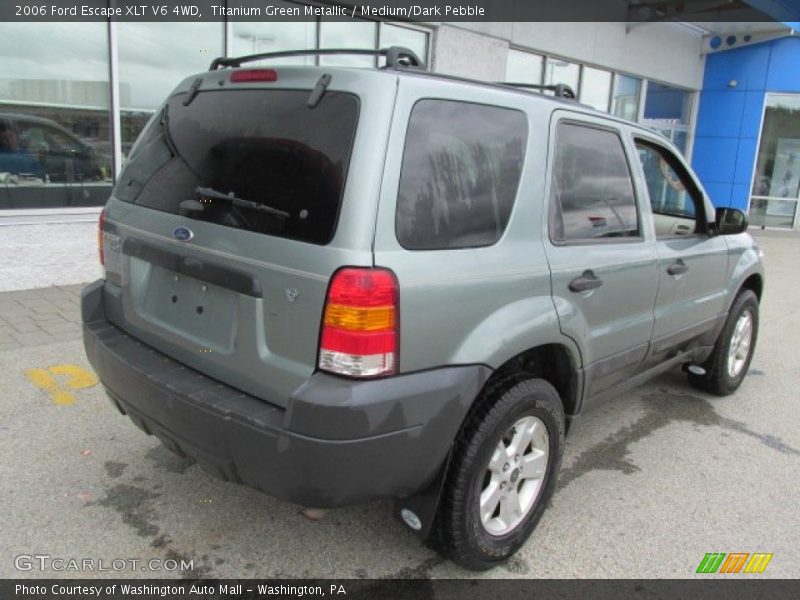 Titanium Green Metallic / Medium/Dark Pebble 2006 Ford Escape XLT V6 4WD