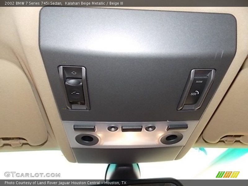 Kalahari Beige Metallic / Beige III 2002 BMW 7 Series 745i Sedan