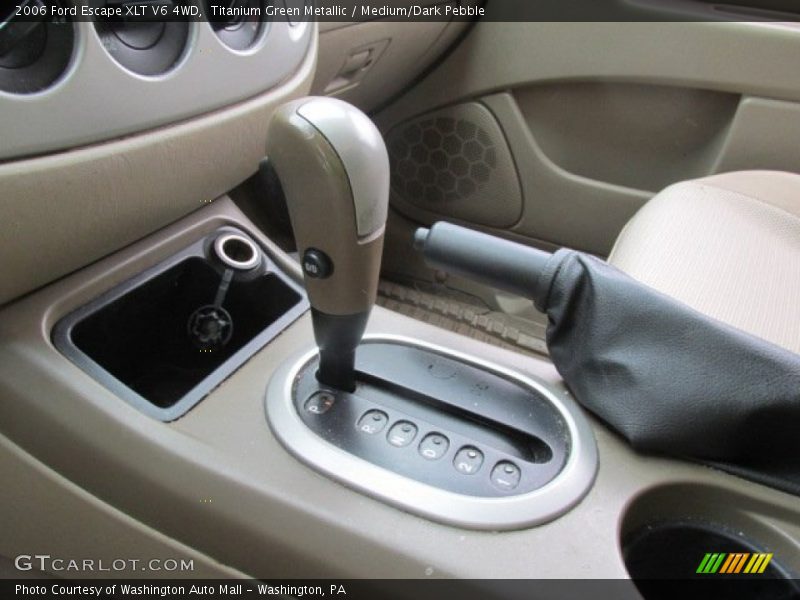 Titanium Green Metallic / Medium/Dark Pebble 2006 Ford Escape XLT V6 4WD