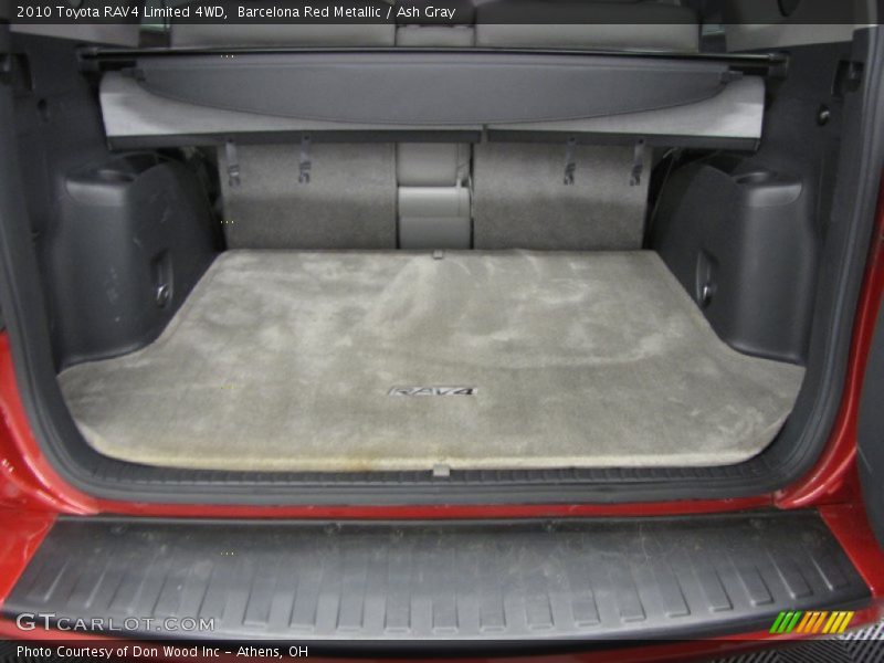 Barcelona Red Metallic / Ash Gray 2010 Toyota RAV4 Limited 4WD