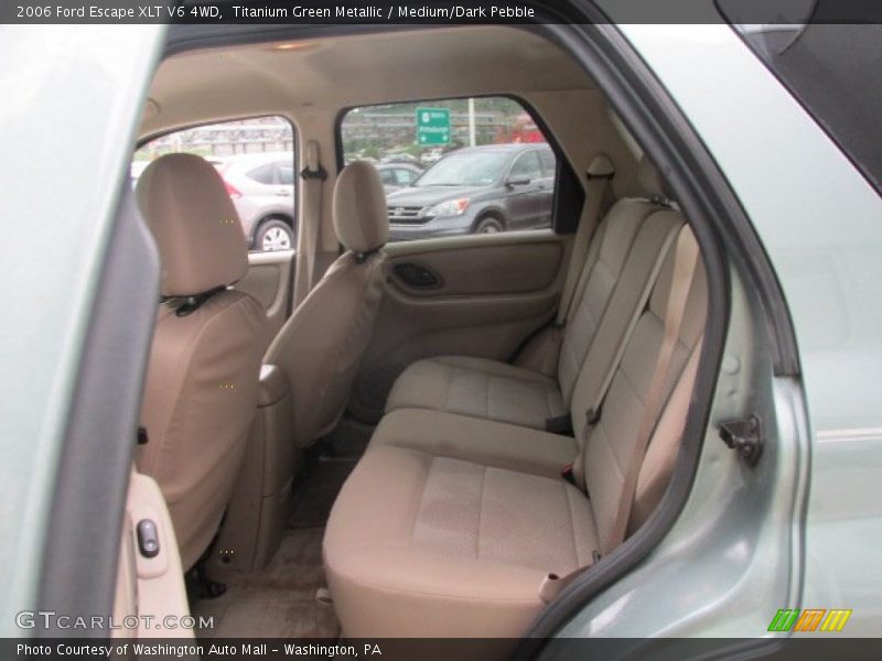 Titanium Green Metallic / Medium/Dark Pebble 2006 Ford Escape XLT V6 4WD