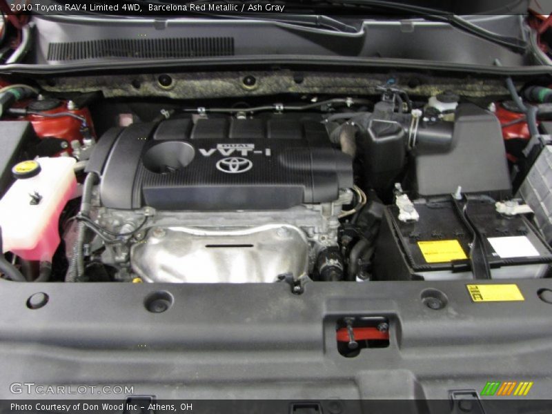 Barcelona Red Metallic / Ash Gray 2010 Toyota RAV4 Limited 4WD