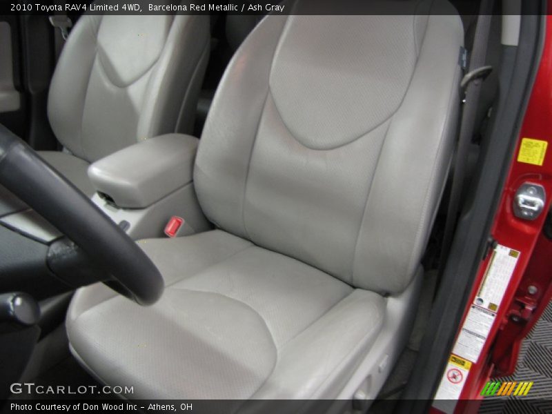 Barcelona Red Metallic / Ash Gray 2010 Toyota RAV4 Limited 4WD