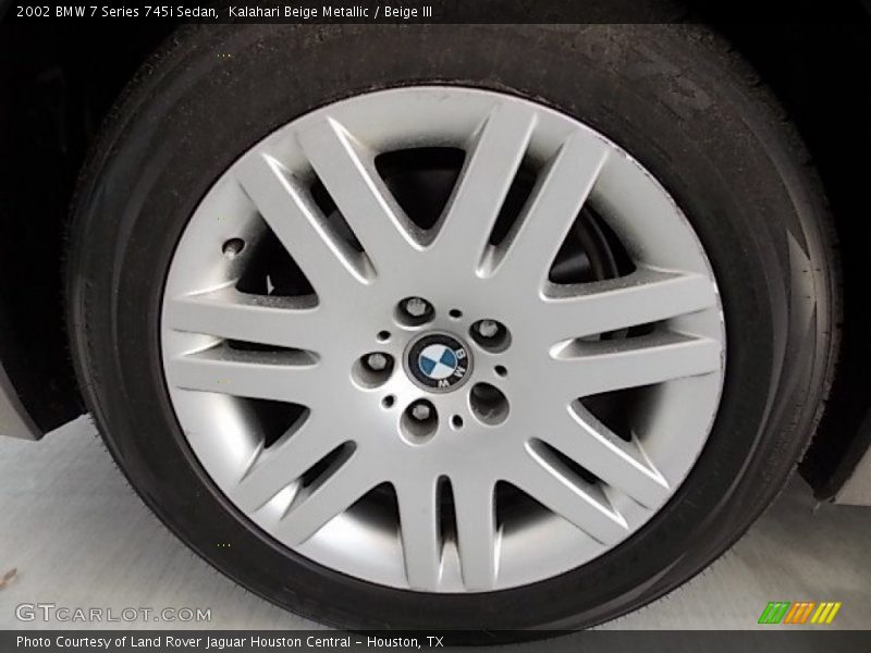 Kalahari Beige Metallic / Beige III 2002 BMW 7 Series 745i Sedan