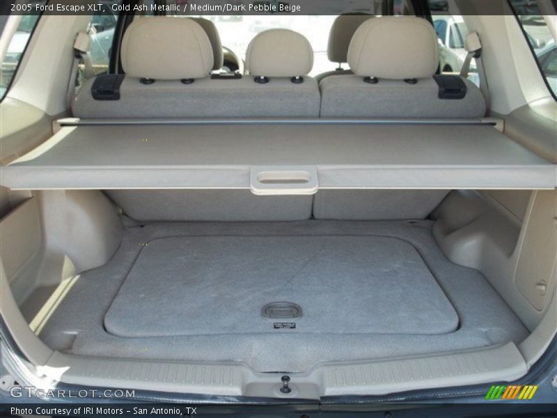 Gold Ash Metallic / Medium/Dark Pebble Beige 2005 Ford Escape XLT