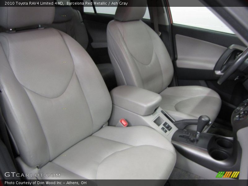Barcelona Red Metallic / Ash Gray 2010 Toyota RAV4 Limited 4WD