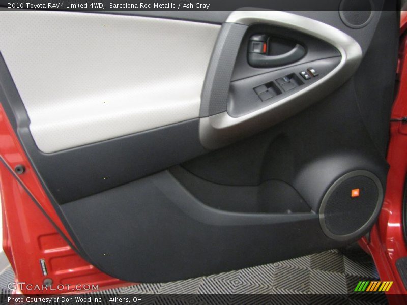 Barcelona Red Metallic / Ash Gray 2010 Toyota RAV4 Limited 4WD