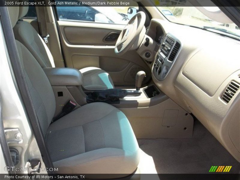 Gold Ash Metallic / Medium/Dark Pebble Beige 2005 Ford Escape XLT