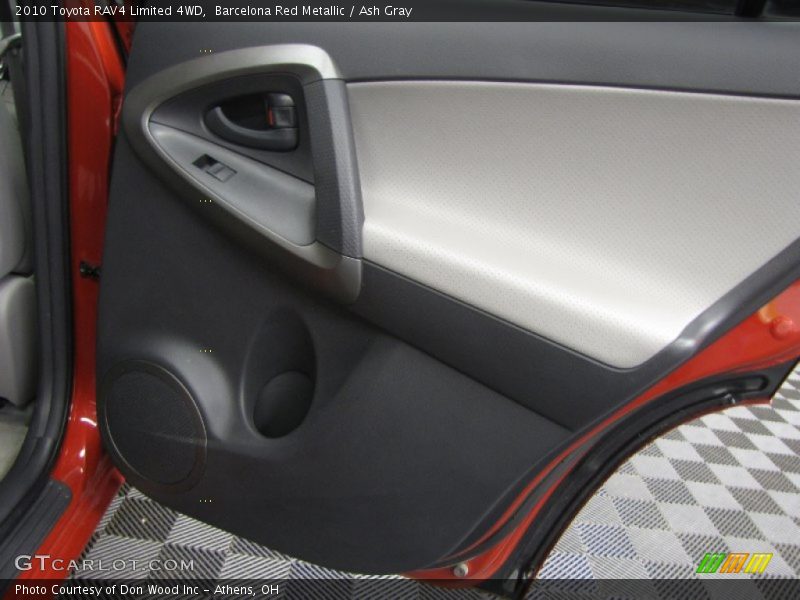 Barcelona Red Metallic / Ash Gray 2010 Toyota RAV4 Limited 4WD