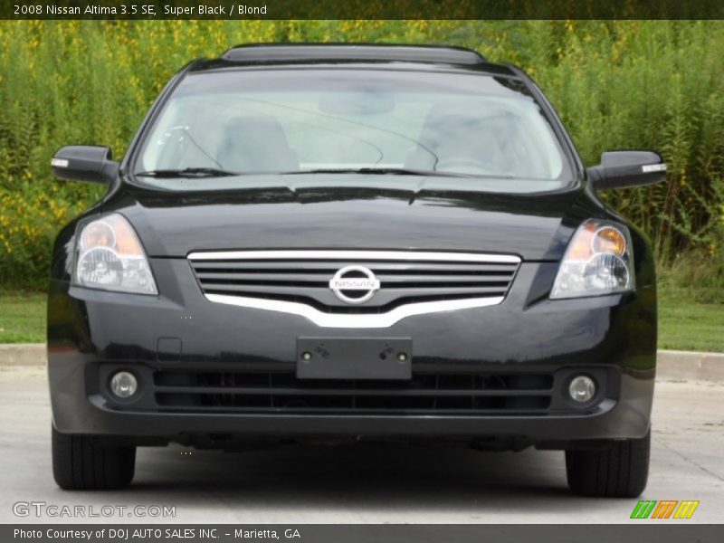 Super Black / Blond 2008 Nissan Altima 3.5 SE