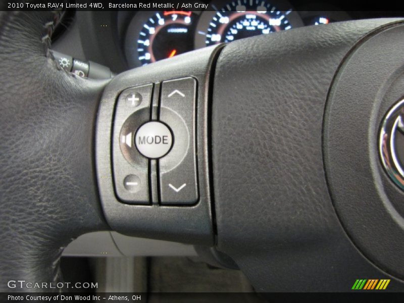 Barcelona Red Metallic / Ash Gray 2010 Toyota RAV4 Limited 4WD