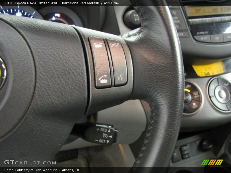 Barcelona Red Metallic / Ash Gray 2010 Toyota RAV4 Limited 4WD