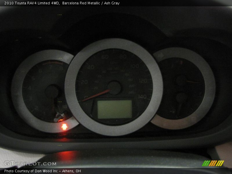 Barcelona Red Metallic / Ash Gray 2010 Toyota RAV4 Limited 4WD