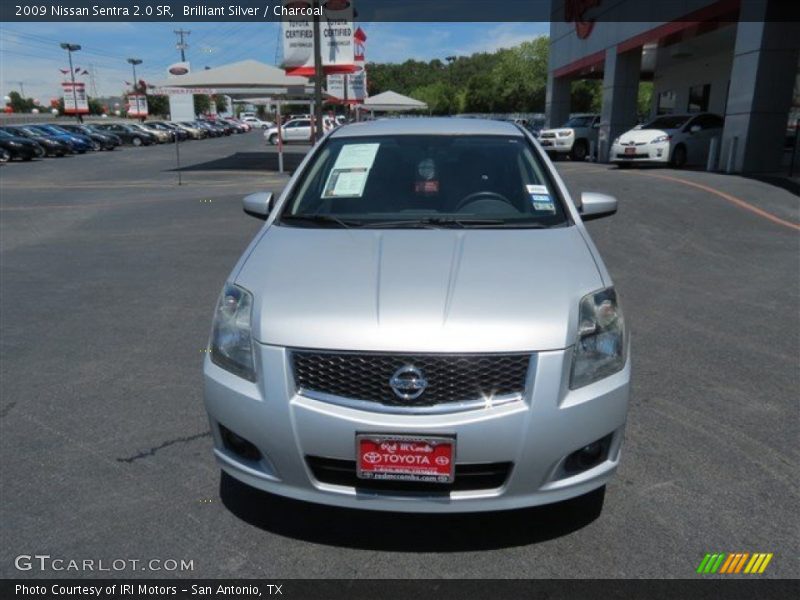 Brilliant Silver / Charcoal 2009 Nissan Sentra 2.0 SR