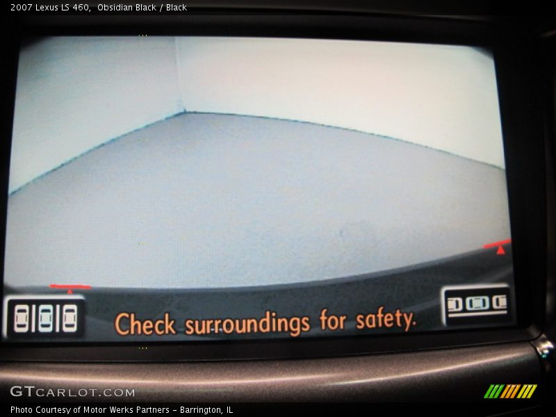Obsidian Black / Black 2007 Lexus LS 460