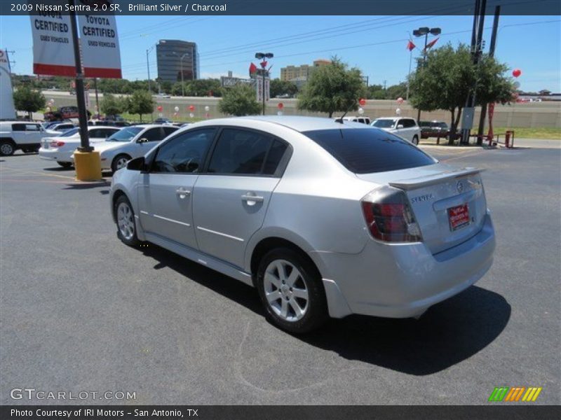 Brilliant Silver / Charcoal 2009 Nissan Sentra 2.0 SR