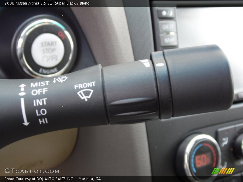 Super Black / Blond 2008 Nissan Altima 3.5 SE