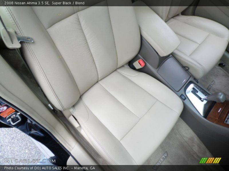 Super Black / Blond 2008 Nissan Altima 3.5 SE